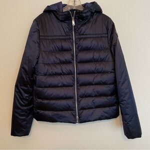 Prada Nylon Piuma Down Jacket Women’s Size 40(US 4) Dark Navy EUC